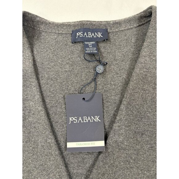 Jos A Bank Men’s Tailored Fit Charcoal Gray Vest Size M - Picture 4 of 5